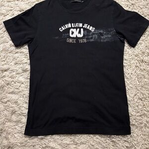 Men’s Calvin Klein Black Short Sleeve Tee Size XL